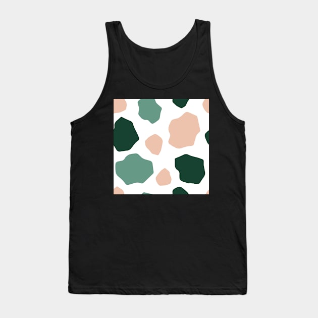 Pastel Patches Pattern Tank Top by StylishTayla